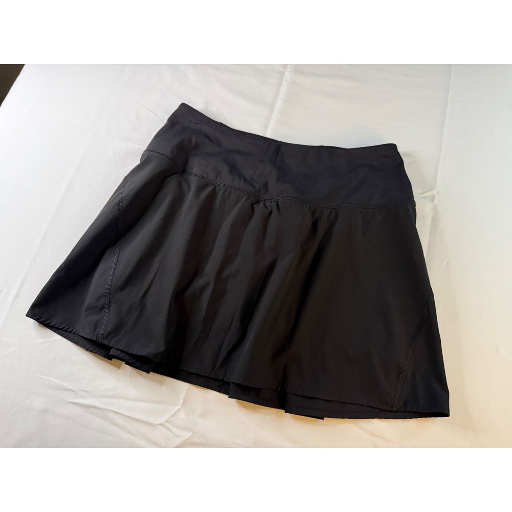 Calia by Carrie Underwood Womens Black Pleated Athletic Skort Size S Tennis Golf